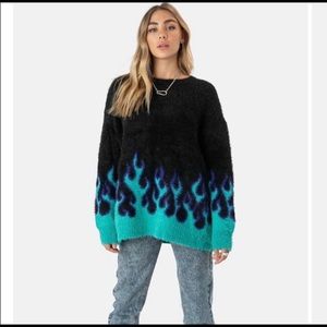 Adiba Flame Sweater